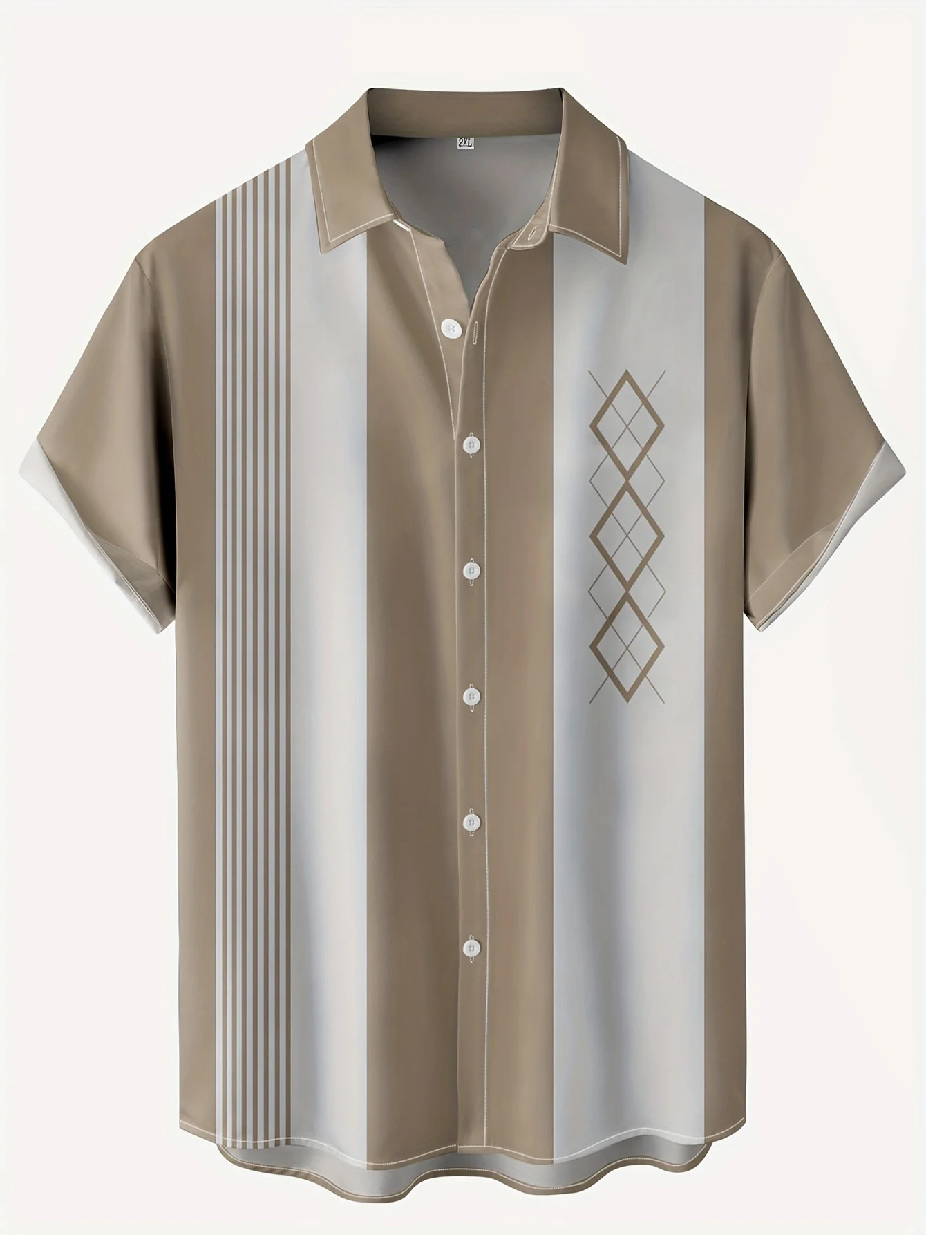 Men'S Hawaiian Formal Wear - Nouvelle Chemise Hawaïenne Rétro pour Homme