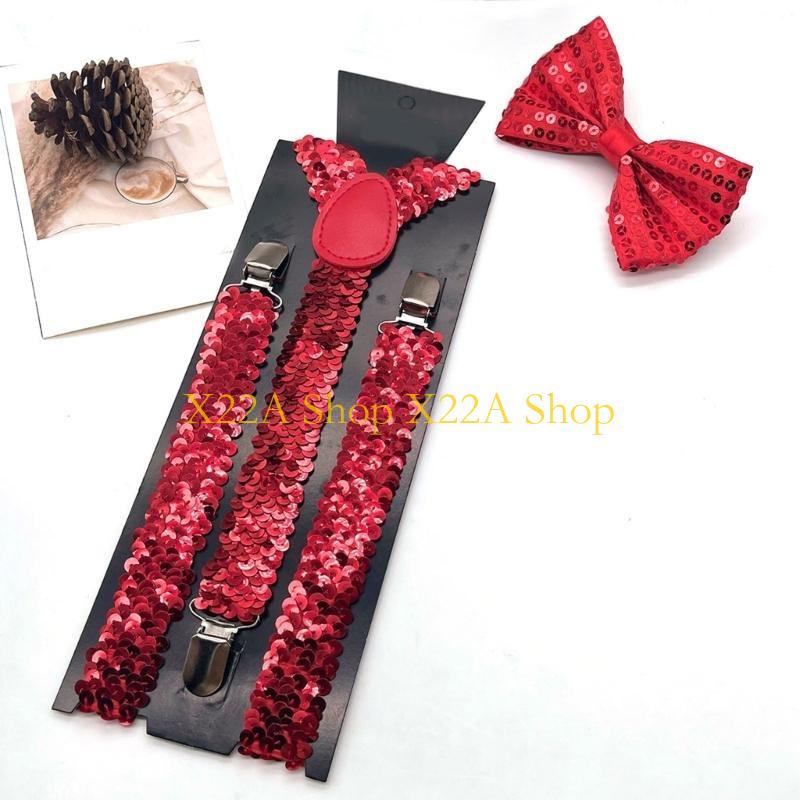 Suspender Clip Formal - Sentille à bretelles brillantes brillantes uniques