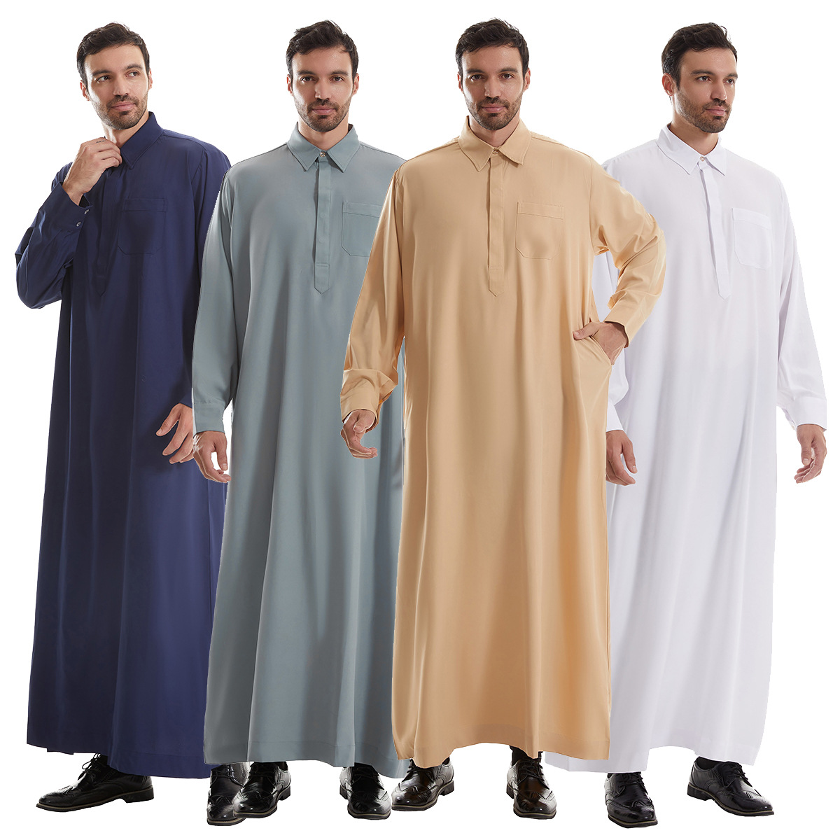 Men Formal Wear Dubai - Hommes Jubba Thobe hommes chemise longue