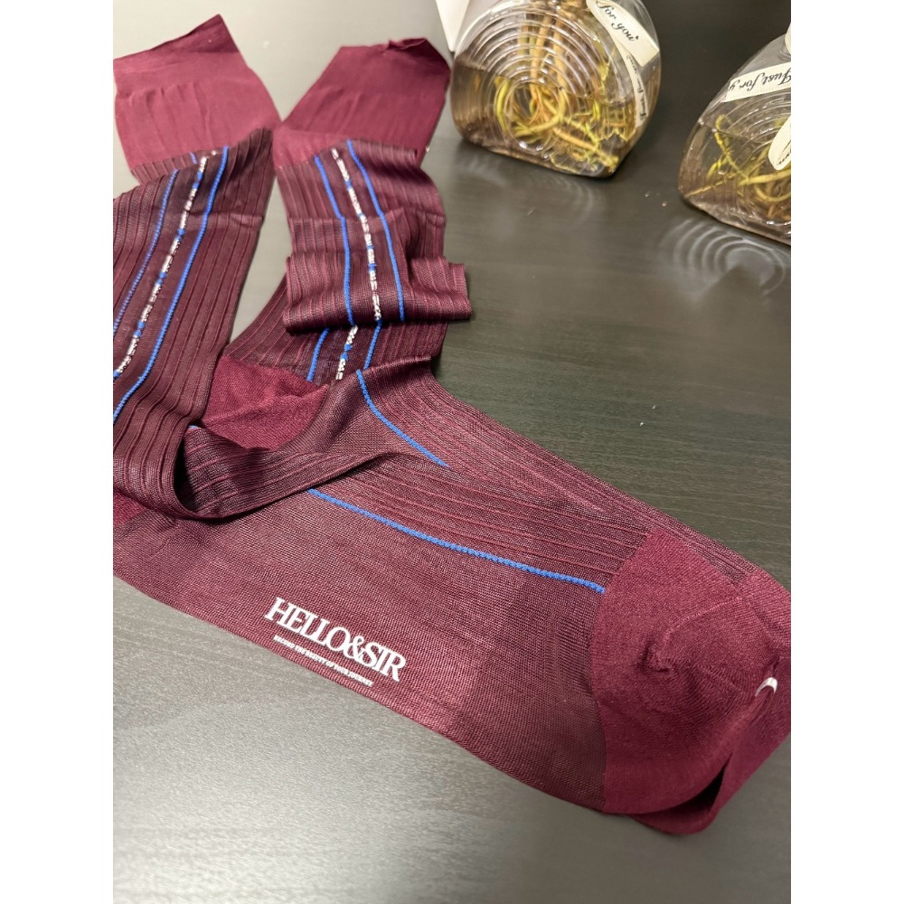 Men Formal Wear Brands - Chaussettes tube pour hommes marque de
