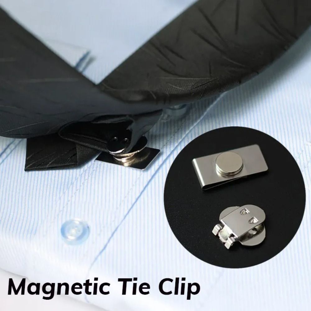 Collar Stay Metal - Nouveaux clips invisibles pour cravate, anti-rides,