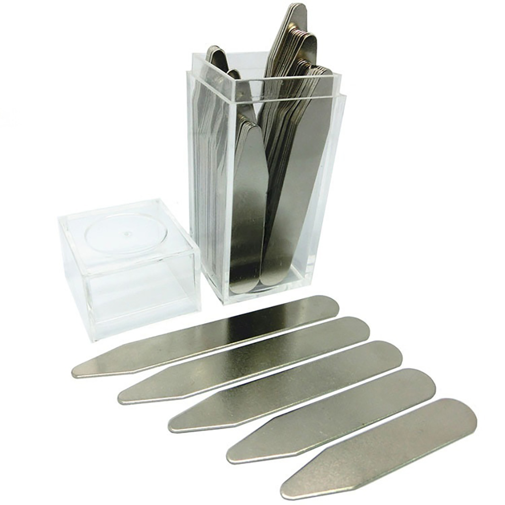Collar Stay Metal - 40 pièces de supports de col