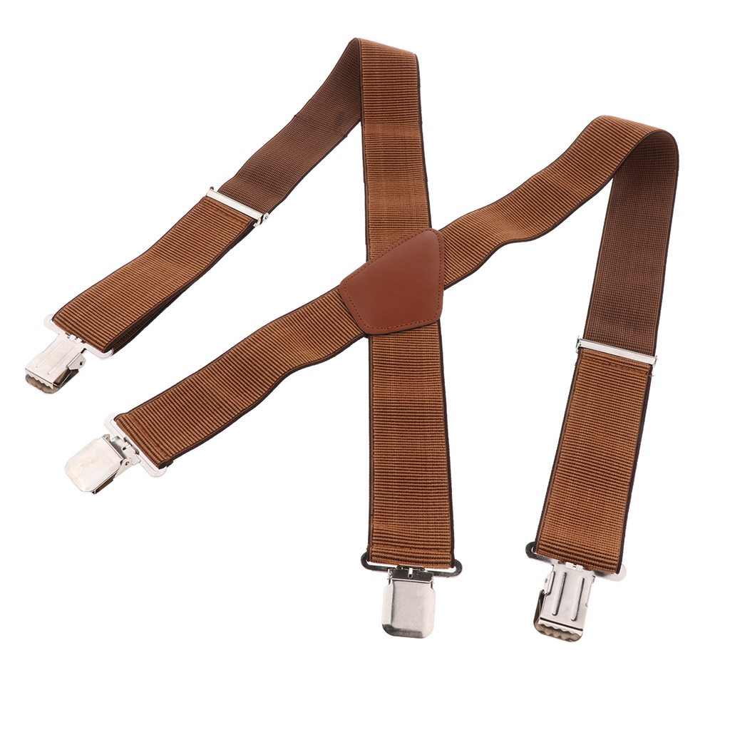 Suspender Clip Formal - Bretelles ajustables en Y pour hommes,