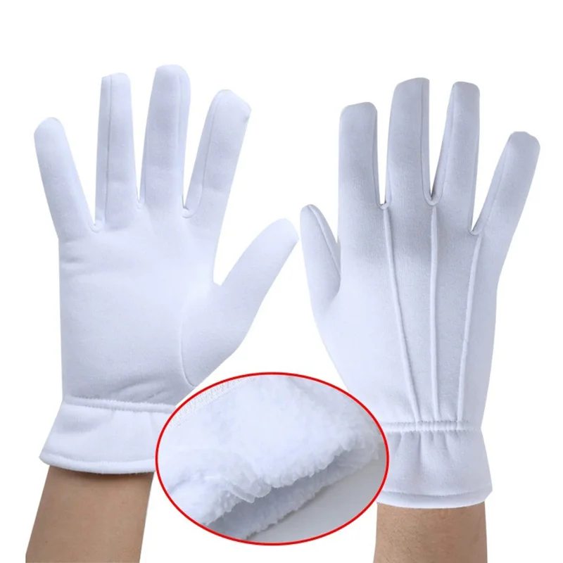 Formal Wear Gloves Men - Gants chauffants blancs pour hommes, gants