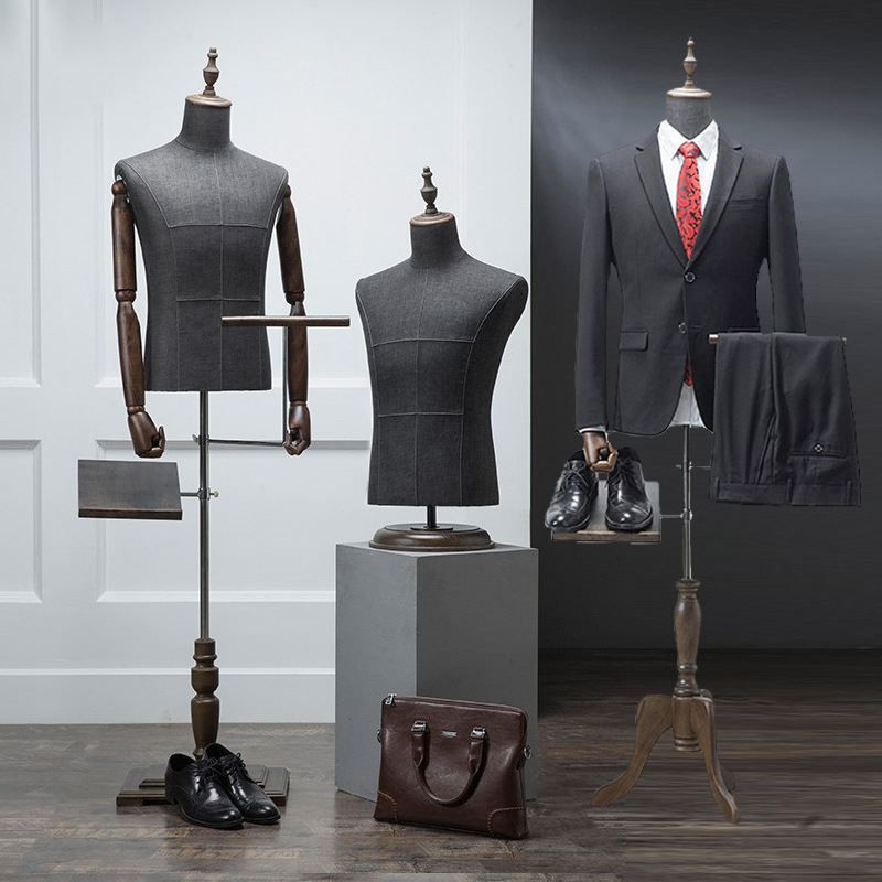 Formal Upper Wear Men - Mannequin Homme pour Costume, Présentoir Demi-Corps