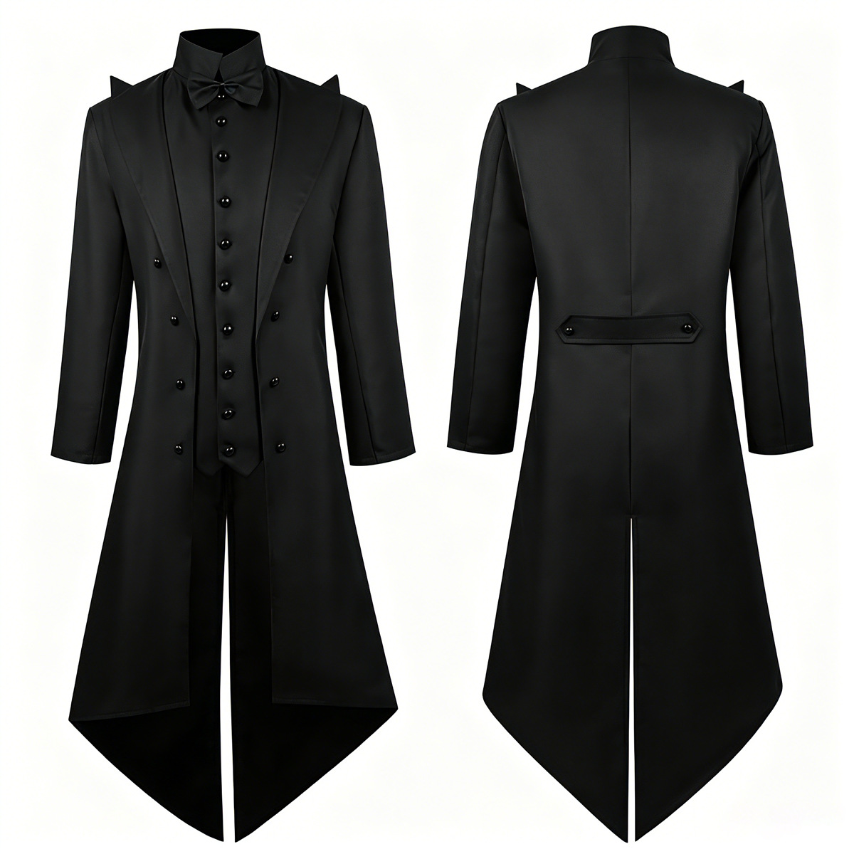 Men'S Medieval Formal Wear - Manteau long de gentleman médiéval gothique