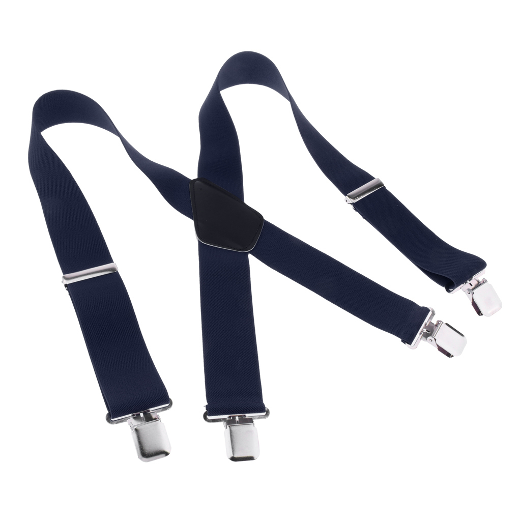 Suspender Clip Formal - Bretelles à clips pour hommes, réglables,