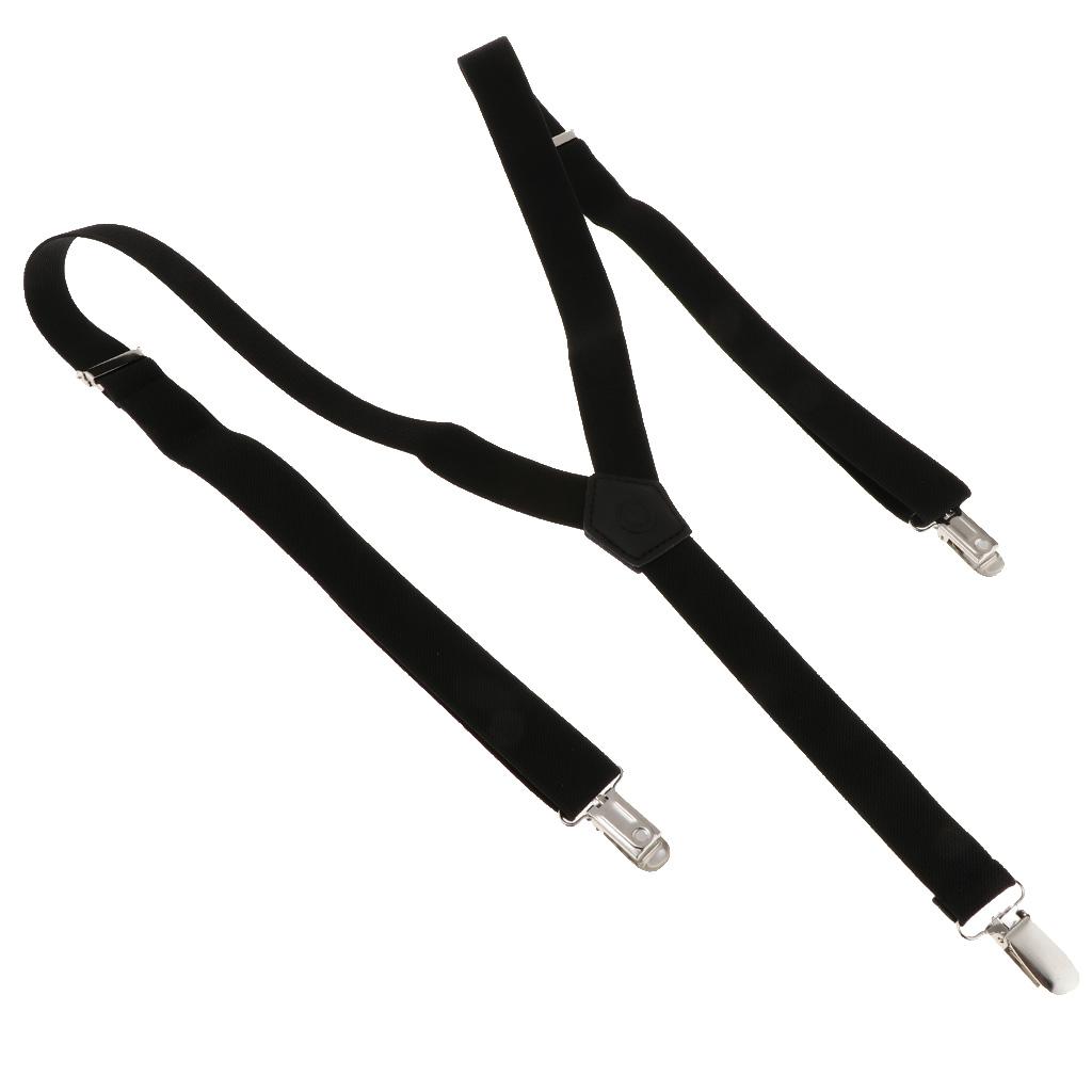 Suspender Clip Formal - Bretelles pour homme, élastiques et réglables,