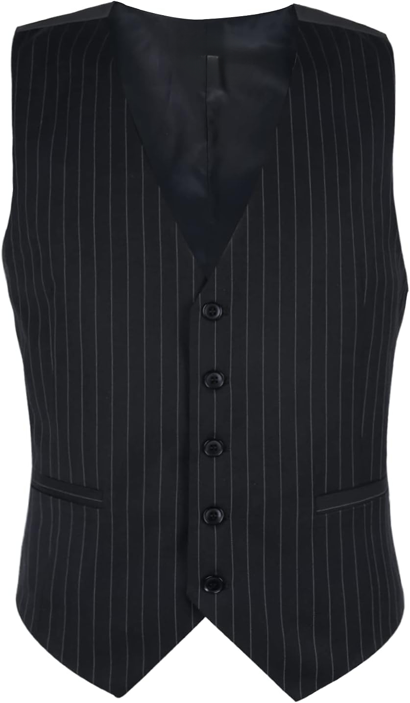 Gilet de costume à rayures pou - Men'S Formal Wear Waistcoat avis et prix