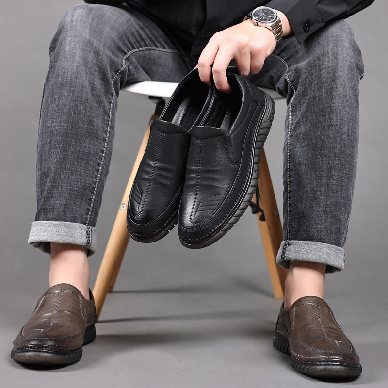 Chaussures en cuir chaussures  - Formal Upper Wear Men avis et prix