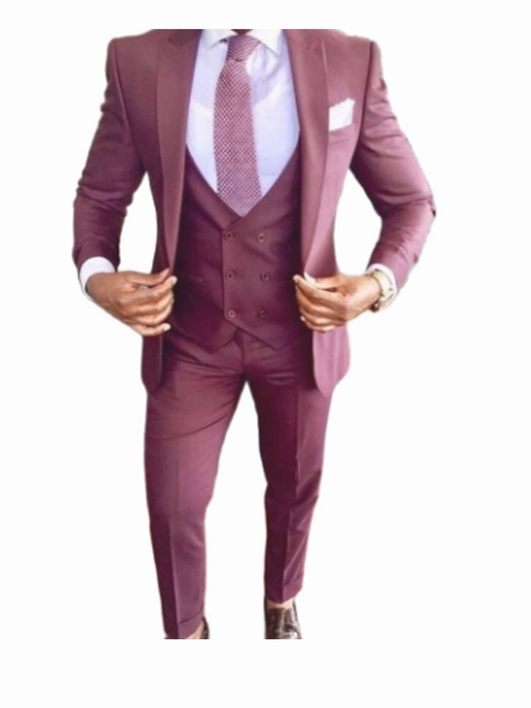 Costume 3 pièces pour homme, é - Men'S Formal Wear Not Suit avis et prix