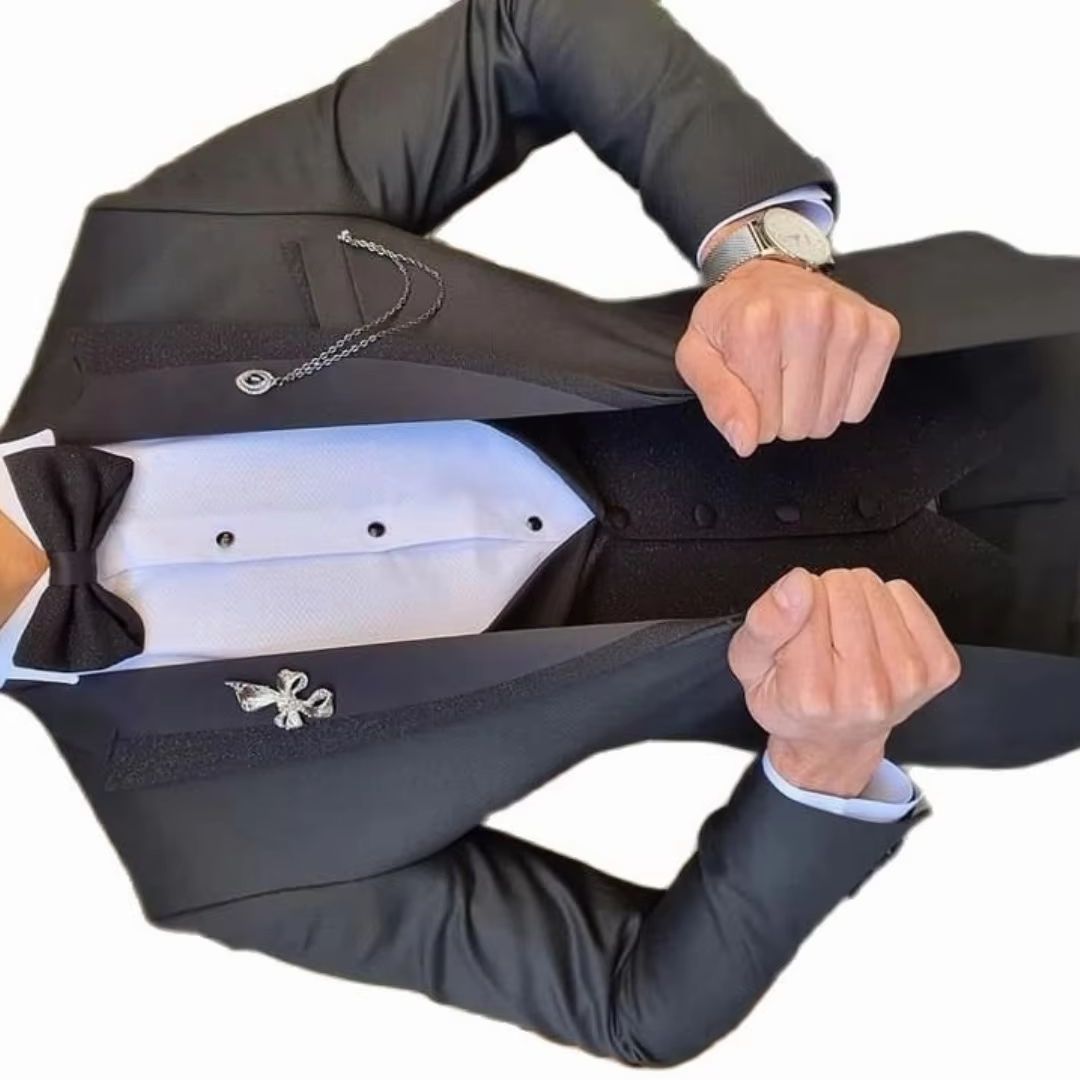 Costume de mariage 3 pièces sl - Men'S Formal Wear Not Suit avis et prix
