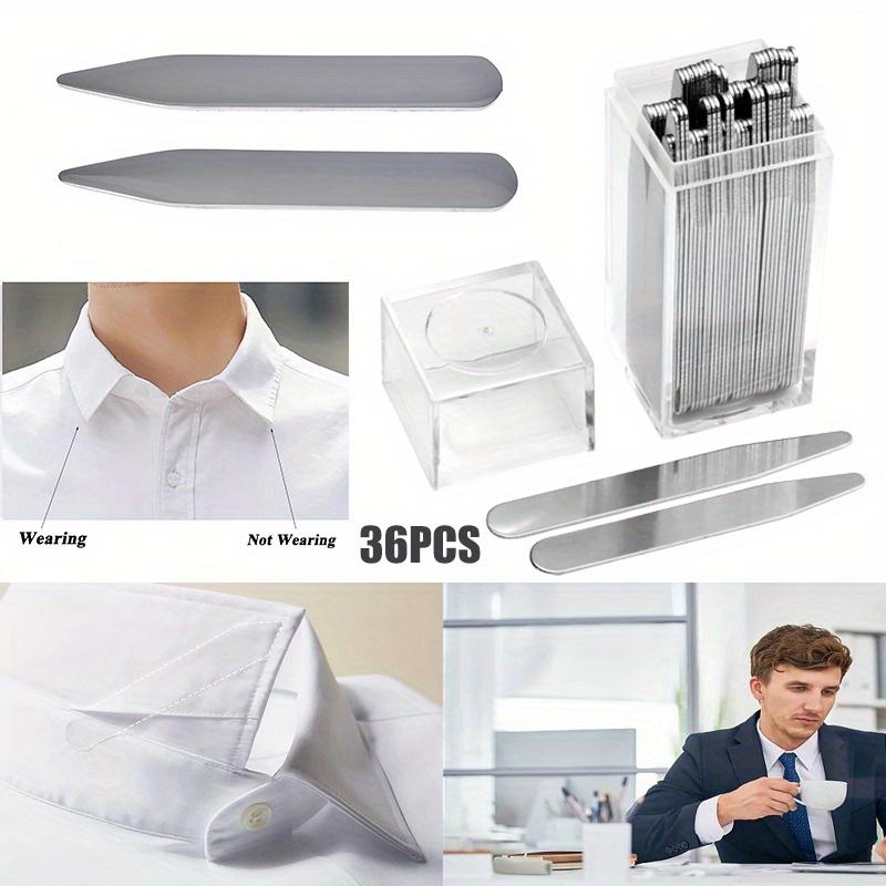 36 pièces de bretelles de col  - Collar Stay Metal avis et prix