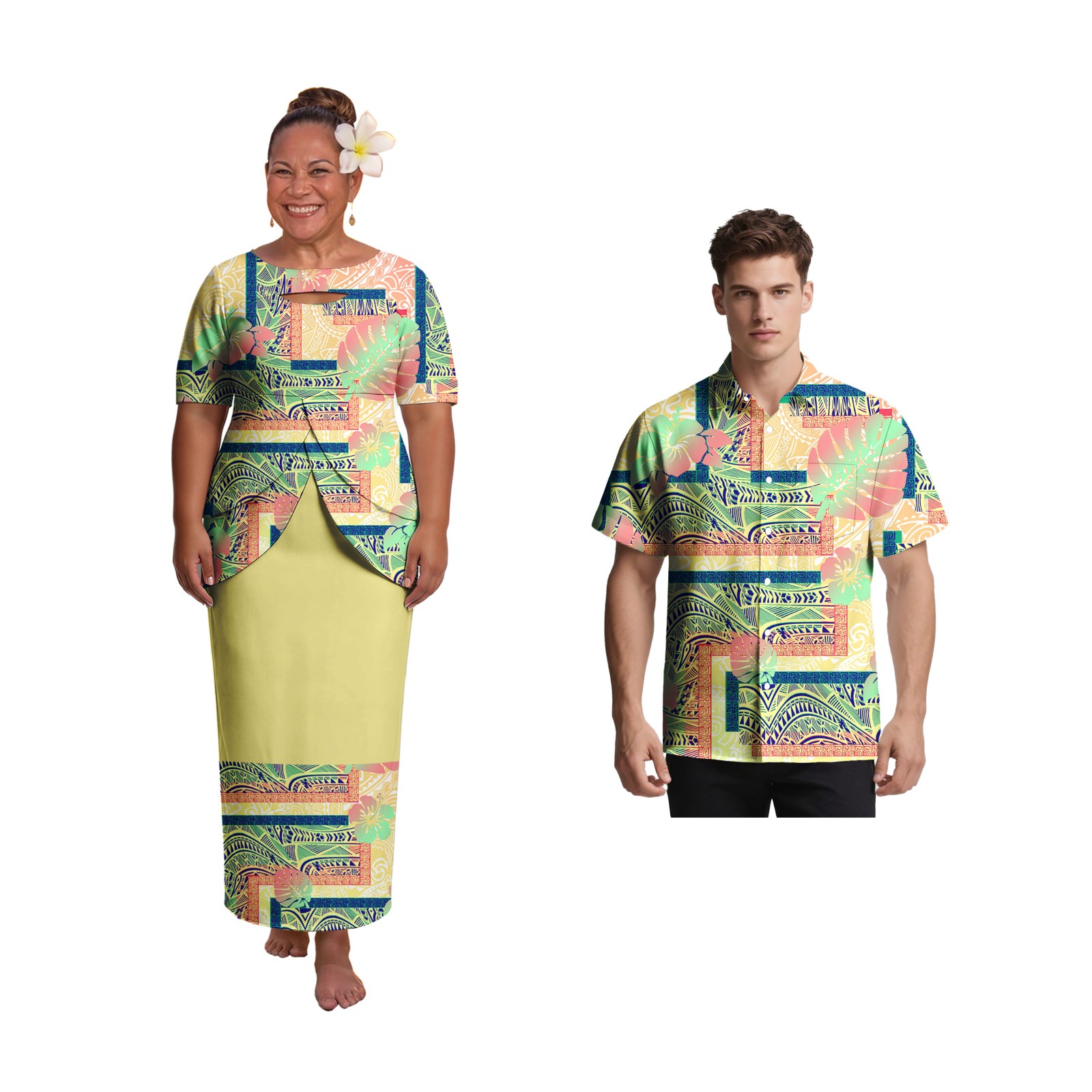 Tenues de couple élégantes pou - Men'S Hawaiian Formal Wear avis et prix
