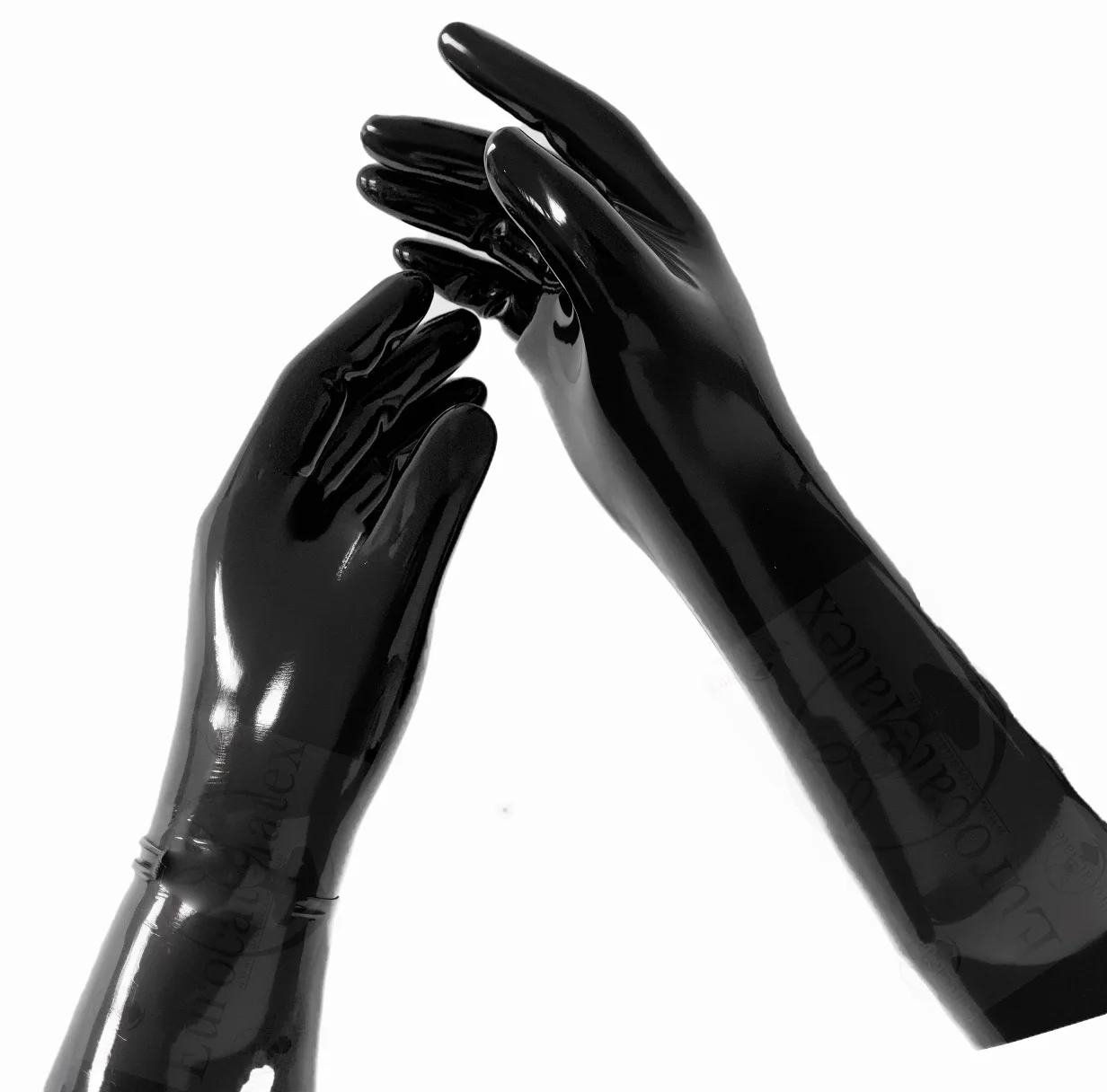 Gants fétichistes en latex pou - Formal Wear Gloves Men avis et prix