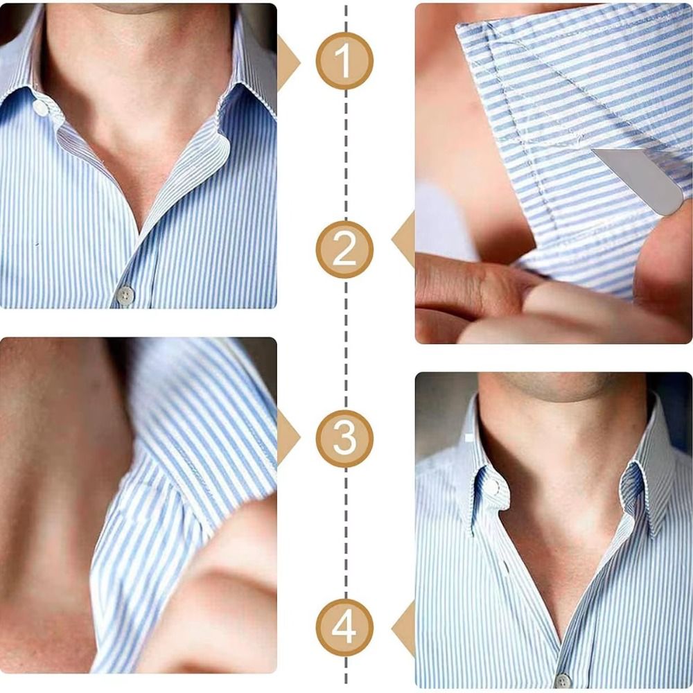 6 pièces de supports de col ma - Collar Stay Metal avis et prix