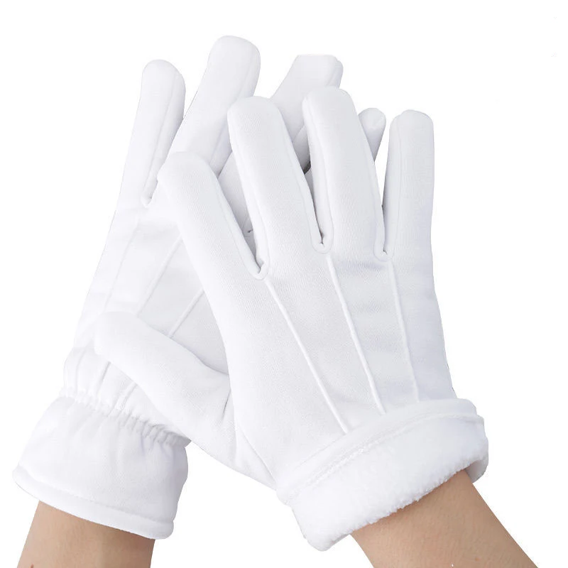Gants chauffants blancs pour h - Formal Wear Gloves Men avis et prix