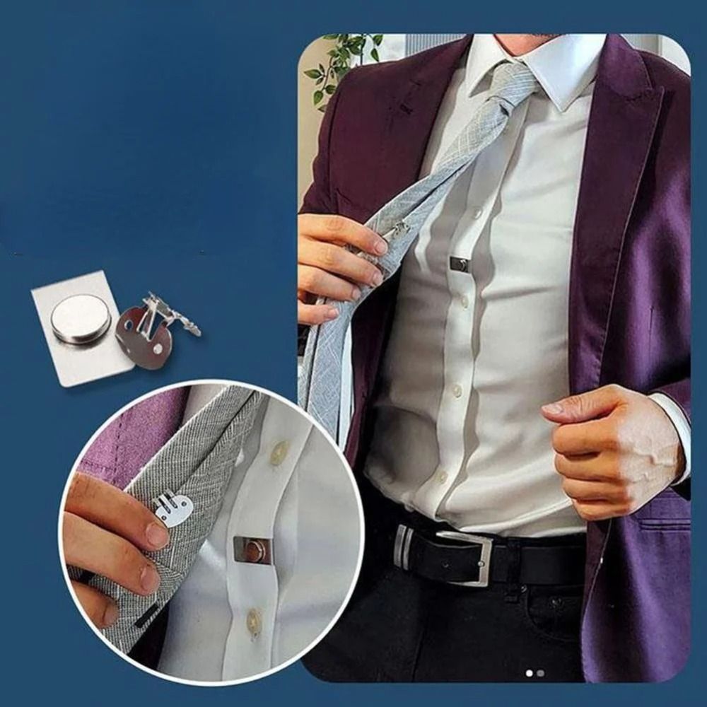 Clips de fixation invisibles u - Collar Stay Metal avis et prix