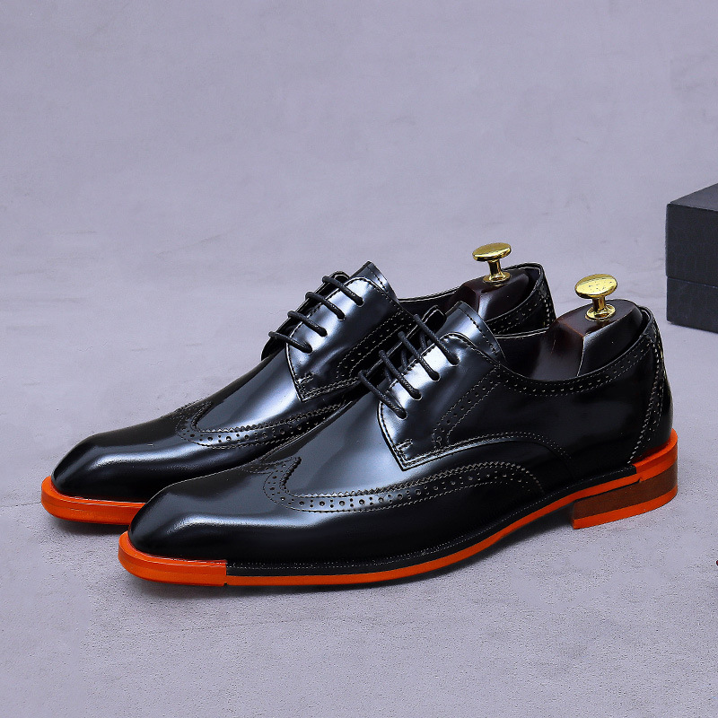 Chaussures Oxford en cuir véri - Formal Men Daily Wear Footwear avis et prix