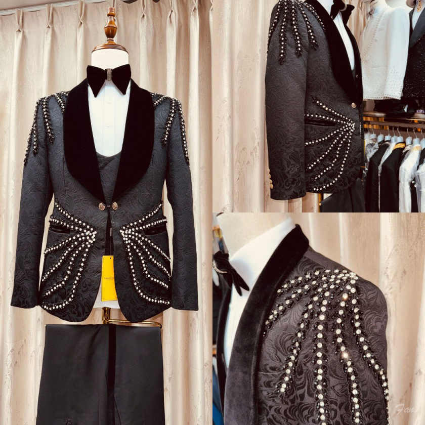Magnifique Costume Homme 3 Piè - Men'S Formal Wear Waistcoat avis et prix