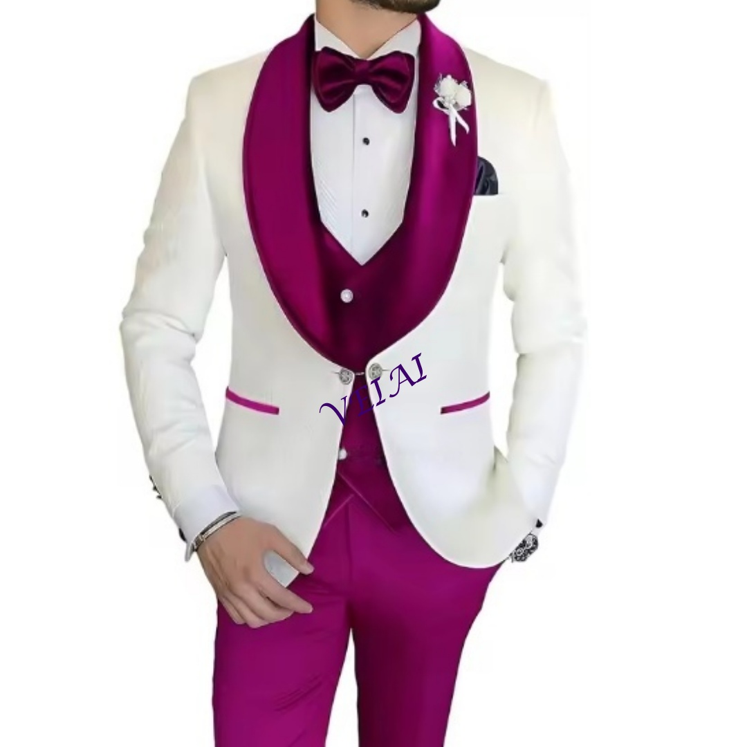 Ensemble de smoking 3 pièces s - Men Formal Wear Combination avis et prix