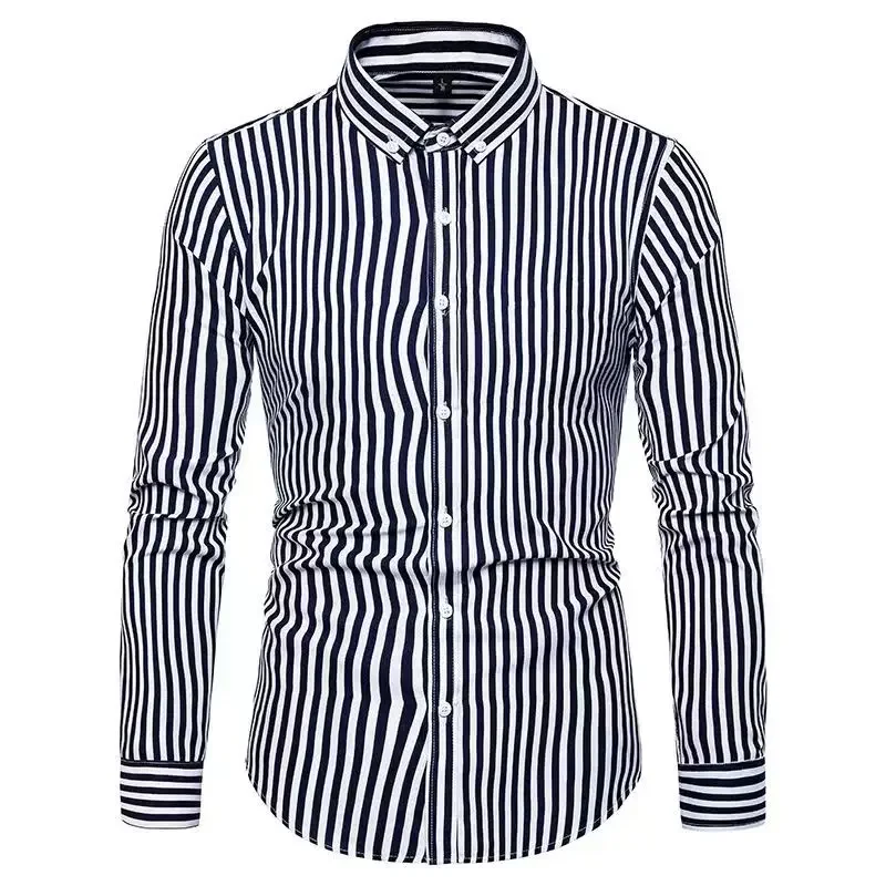 Chemise habillée rayée à manch - Men Formal Wear Brands avis et prix