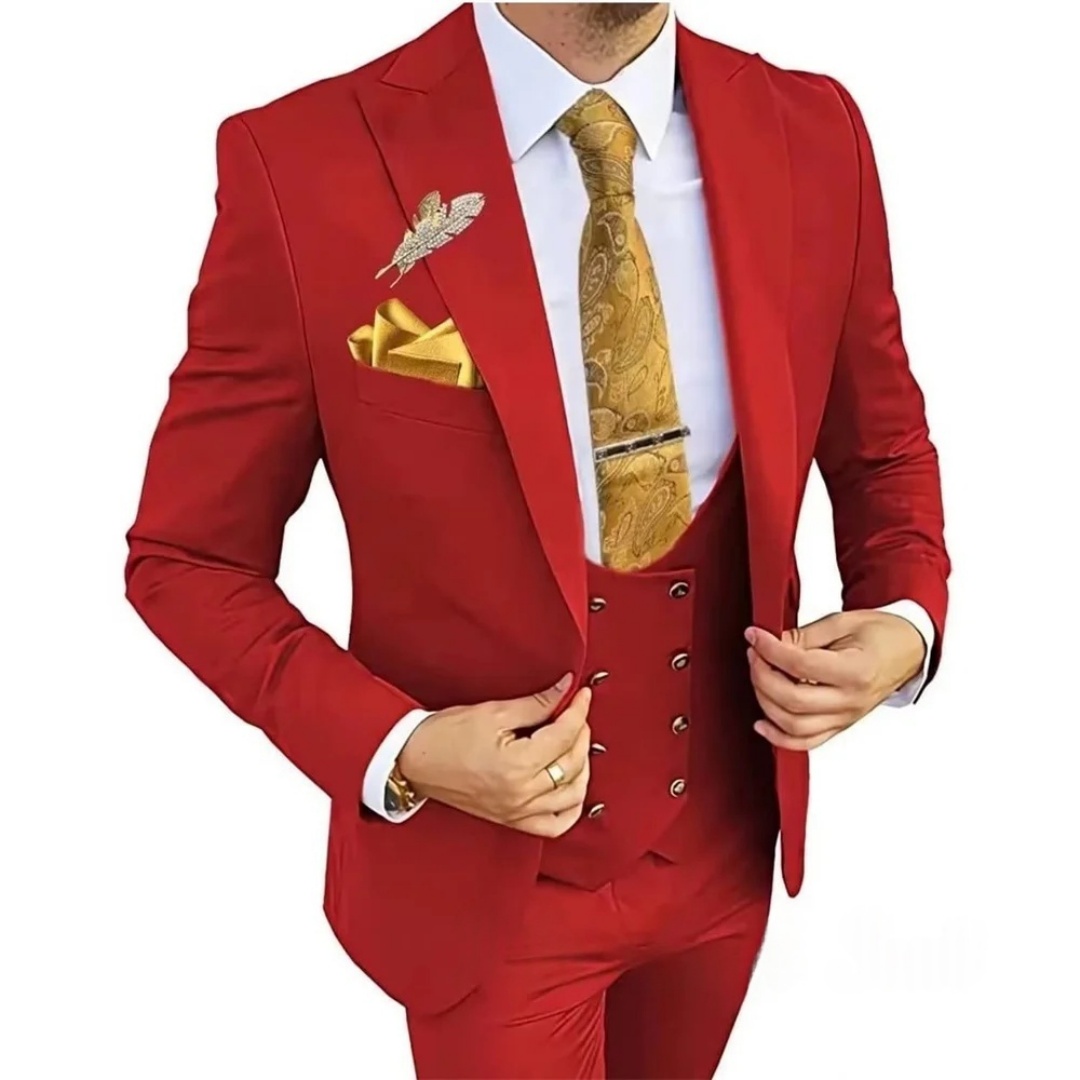Costume 3 pièces ajusté pour h - Men'S Formal Wear Not Suit avis et prix