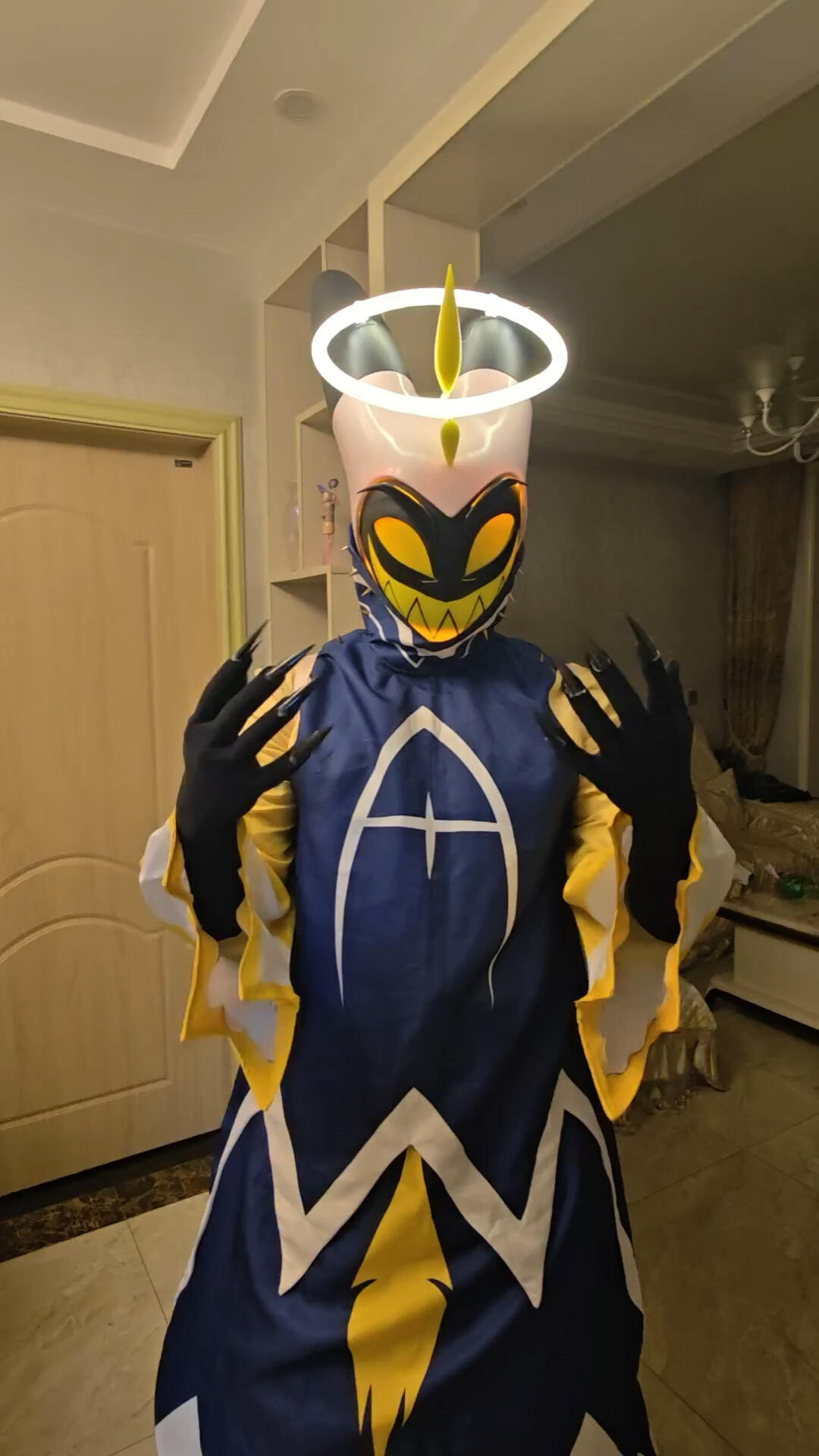 Costume de cosplay Hazbin Hote - Formal Wear Gloves Men avis et prix