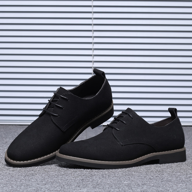 Chaussures Oxford en daim bleu - Formal Men Daily Wear Footwear avis et prix