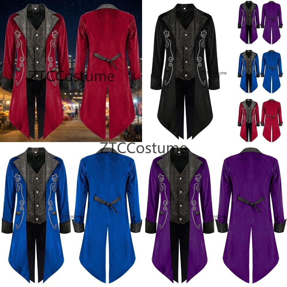 Costume de cosplay médiéval st - Men'S Medieval Formal Wear avis et prix