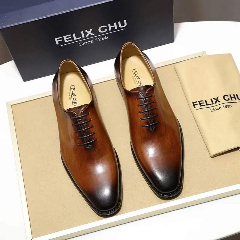 Chaussures Oxford en cuir véri - Men Formal Wear Brands avis et prix