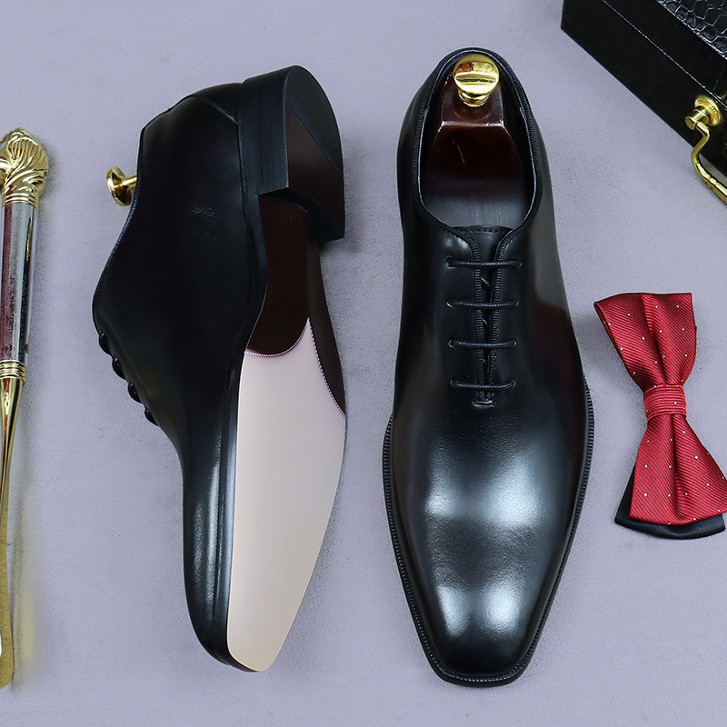 Chaussures Oxford en cuir véri - Men Formal Wear Brands avis et prix