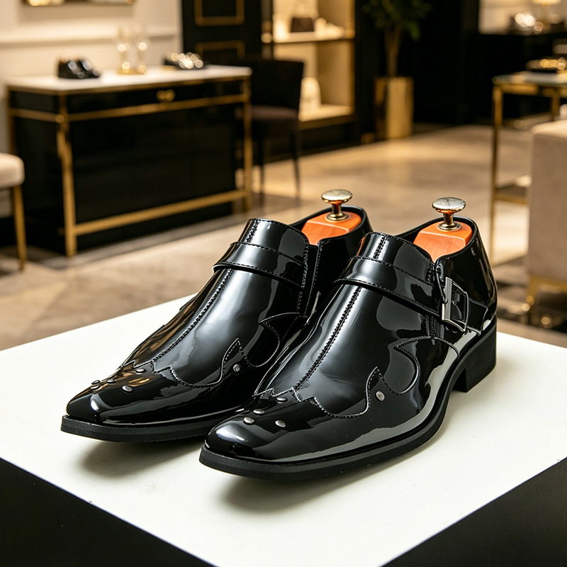 Chaussures habillées décontrac - Men Formal Wear Purple avis et prix