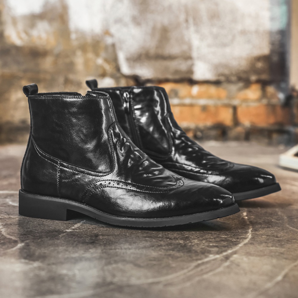 Bottes Chelsea Brogue pour hom - Formal Upper Wear Men avis et prix
